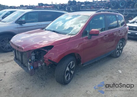 2018 Subaru Forester 2.5I Premium z USA, uszkodzony, nr VIN JF2SJAGC7JH607979